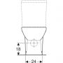 Geberit Selnova Compact miska WC stojąca Rimfree biała 500.478.01.7 zdj.3