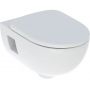 Zestaw Geberit miska WC Selnova Premium z deską i stelaż podtynkowy Duofix z przyciskiem biały/czarny mat (501750001, 111320005, 156050001, 111815001, 115062BZ1, 115883161) zdj.2