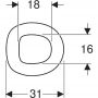 Geberit Bambini nakładka sedesowa dla dzieci szara 502.972.PL.1 zdj.2