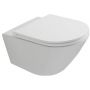 Zestaw Globo Forty 3 miska WC z deską wolnoopadającą biały mat (FOS05BO, FOR20BO) zdj.1