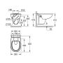 Grohe Bau Ceramic miska WC wisząca bez kołnierza biały połysk 112948SH00 zdj.2