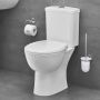 Grohe Bau Ceramic zestaw kompakt WC z deską wolnoopadającą biały 39347000 zdj.4