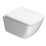 GSI Sand miska WC wisząca bez kołnierza Swirlflush ExtraGlaze biała 901611 zdj.1