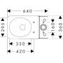 Hansgrohe EluPura Q miska kompakt WC biały 60263450 zdj.3
