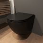Hagser Beno miska WC wisząca Rimless z deską wolnoopadającą czarny mat HGR80000042 zdj.4