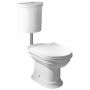 Hatria Dolcevita miska WC stojąca biała YXXN01 zdj.3