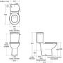 Ideal Standard Contour 21 miska WC kompakt stojąca biała S305401 zdj.2