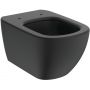 Ideal Standard Tesi miska WC wisząca z deską wolnoopadającą czarny mat (T0079V3, T3527V3) zdj.2