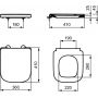 Ideal Standard I.Life S deska sedesowa wolnoopadająca biała T473701 zdj.2