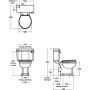 Ideal Standard Waverley miska WC kompakt stojąca biała U470801 zdj.2