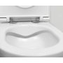 Isvea Infinity miska WC wisząca bez kołnierza biała 10NF02001-2L zdj.6