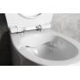 Isvea Sentimenti miska WC stojąca bez kołnierza biała 10SM10004SV zdj.6
