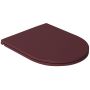 Isvea Infinity deska sedesowa wolnoopadająca Slim maroon red mat 40KF0543I-S zdj.1