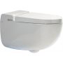 Kludi Cleantronic toaleta myjąca wisząca bez kołnierza ze spłukiwaniem wirowym biała 16WCW0143 zdj.1