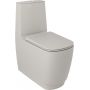 Kludi Resa S miska kompakt WC ze spłukiwaniem wirowym jasny szary mat 27WCB01O2 zdj.1