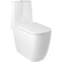 Kludi Resa S miska kompakt WC ze spłukiwaniem wirowym biały połysk 27WCB0243 zdj.1
