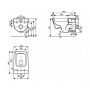 Zestaw Koło Life miska WC ze stelażem Technic GT 99326-000 (99400000, M23100000) zdj.2