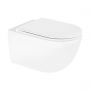 Zestaw Ksuro 01 miska WC wisząca Pure Edge z deską wolnoopadającą biały 22001000 zdj.5