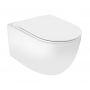 Zestaw Ksuro 01 miska WC wisząca Pure Edge z powłoką Intelligent Coat z deską wolnoopadającą biały 22801000 zdj.1