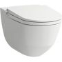 Laufen Cleanet Riva toaleta myjąca wisząca z deską sedesową wolnoopadającą biały mat H8206917570001 zdj.1