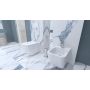 LaVita Onil miska WC wisząca bez kołnierza z deską wolnoopadającą biały połysk zdj.3
