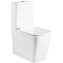 LaVita Tryton zestaw kompakt WC stojący biały połysk zdj.1