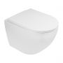 Zestaw Oltens Hamnes Stille miska WC wisząca PureRim z powłoką SmartClean z deską wolnoopadającą biały 42523000 zdj.1