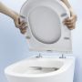 Zestaw Oltens Gulfoss miska WC wisząca PureRim z powłoką SmartClean z deską wolnoopadającą 42508000 zdj.16