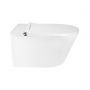 Oltens SmartFrisk miska WC wisząca myjąca z powłoką SmartClean z deską biała 42038000 zdj.6