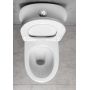 Aqualine Petit kompakt WC dla dzieci biały PT520 zdj.4