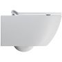 GSI Pura miska WC wisząca bez kołnierza Swirlflush biała dual-mat 881509 zdj.3