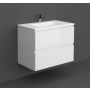 Rak Ceramics Joy szafka 80 cm podumywalkowa biała JOYWH080PWH zdj.1