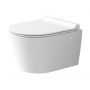 Rea Porter Rimless miska WC wisząca z deską wolnoopadającą Duroplast/Slim/ZM biały REA-C1401 zdj.1