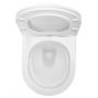Rea Carlo Mini Rimless miska WC wisząca z deską wolnoopadającą biała REA-C6200 zdj.4