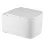 Rea Tino Rimless miska WC wisząca z deską wolnoopadającą biały REA-C2630 zdj.1