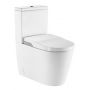 Roca Inspira In-wash zestaw WC kompakt stojący Rimless z deską myjącą biały A80306L001 zdj.1