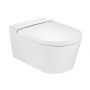 Zestaw Roca Inspira Round miska WC wisząca Rimless z deską wolnoopadającą biała (A346527000, A80152200B) zdj.1