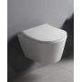 Sapho Avva miska WC z funkcją bidetu wisząca bez kołnierza Rimless biała 100312 zdj.3
