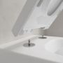 Villeroy & Boch Collaro Combi-Pack miska WC wisząca z deską sedesową wolnoopadającą Weiss Alpin 4626HS01 zdj.6