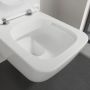 Villeroy & Boch Collaro Combi-Pack miska WC wisząca DirectFlush CeramicPlus z deską wolnoopadającą Stone White 4626HSRW zdj.3