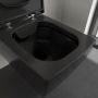 Villeroy & Boch Memento 2.0 miska WC wisząca bez kołnierza CeramicPlus Pure Black 4633R0R7 zdj.6