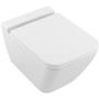 Villeroy & Boch Finion miska WC wisząca bez kołnierza CeramicPlus Stone White 4664R0RW zdj.1