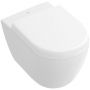 Villeroy & Boch Subway 2.0 Compact miska WC wisząca bez kołnierza CeramicPlus Weiss Alpin 5606R0R1 zdj.1