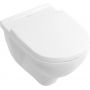 Villeroy & Boch O.Novo combi-Pack miska WC wisząca z deską wolnoopadającą Weiss Alpin 5660H101
