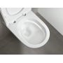 Villeroy & Boch O.Novo miska WC wisząca bez kołnierza ze spłukiwaniem wirowym CeramicPlus Weiss Alpin 5660C0R1 zdj.12