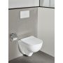 Villeroy & Boch O.Novo miska WC wisząca bez kołnierza ze spłukiwaniem wirowym CeramicPlus Weiss Alpin 5660C0R1 zdj.10