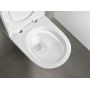 Villeroy & Boch O.Novo miska WC wisząca bez kołnierza ze spłukiwaniem wirowym CeramicPlus Weiss Alpin 5C39C0R1 zdj.13