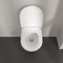 Villeroy & Boch O.Novo miska WC wisząca bez kołnierza ze spłukiwaniem wirowym CeramicPlus Weiss Alpin 5C39C0R1 zdj.6