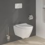 Zestaw Villeroy & Boch Subway 2.0 Combi-Pack stelaż podtynkowy miska WC wisząca z deską i przycisk biały (92242700, 5614R201, 92249068) zdj.4