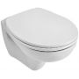 Villeroy & Boch O.Novo Compact miska WC wisząca CeramicPlus Weiss Alpin 766710R1 zdj.1